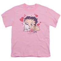 Betty Boop XO XO Puppy Love Kids T-Shirt