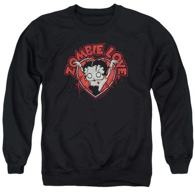 Betty Boop Zombie Heart You Forever Love Sweatshirt