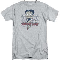 Betty Boop Zombie Pinup Logo Tall T-Shirt