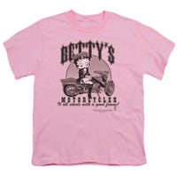 Betty's Motorcycles It all Starts with a Good Frame. Boop Kids T-Shirt