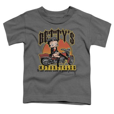 Betty's Motorcycles It all Starts with a Good Frame Toddler T-Shirt