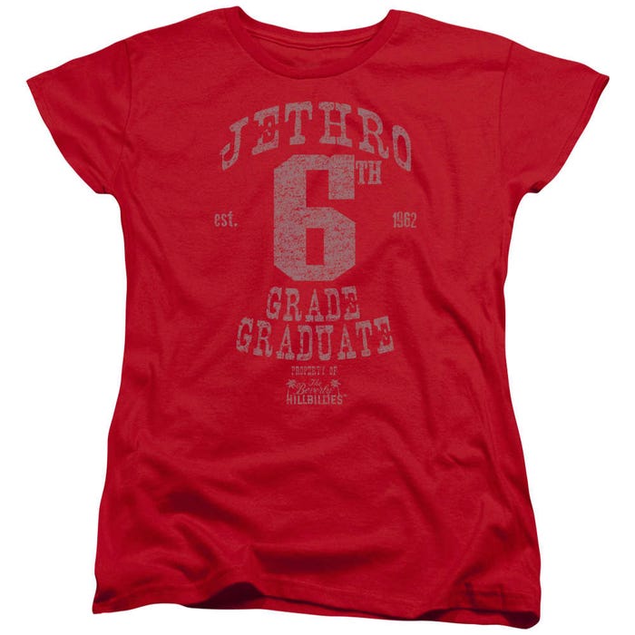 Beverly Hillbillies MR 6th Grade Graduate Womens T-Shirt