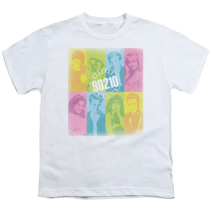 Beverly Hills 90210 Color Block Of Friends Kids T-Shirt