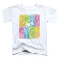 Beverly Hills 90210 Color Block Of Friends Toddler T-Shirt