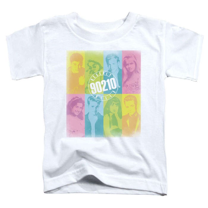 Beverly Hills 90210 Color Block Of Friends Toddler T-Shirt