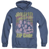 Beverly Hills 90210 Zip Code Adult Heather Hoodie