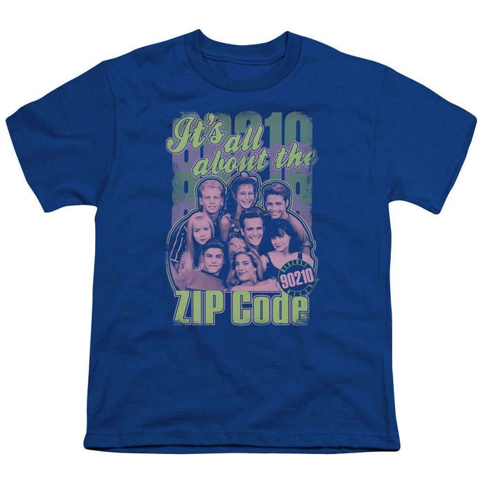 Beverly Hills 90210 Zip Code Kids T-Shirt