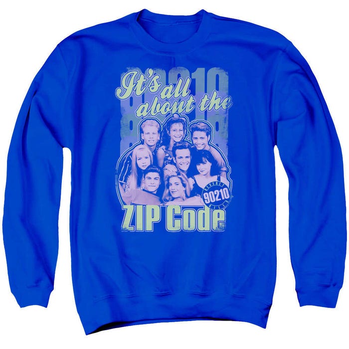 Beverly Hills 90210 Zip Code Sweatshirt
