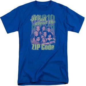 Beverly Hills 90210 Zip Code Tall T-Shirt