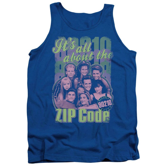 Beverly Hills 90210 Zip Code Tank Top