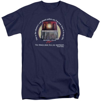 Beverly Hills Cop This Thing's Nicer Than My Apartment Police Car Tall T-Shirt