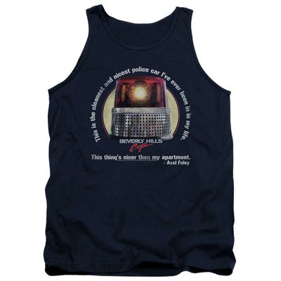 Beverly Hills Cop This Thing's Nicer Than My Apartment Police Car Tank Top