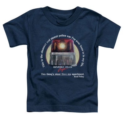 Beverly Hills Cop This Thing's Nicer Than My Apartment Police Car Toddler T-Shirt