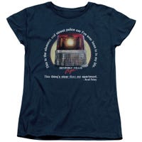 Beverly Hills Cop This Thing's Nicer Than My Apartment Police Car Womens T-Shirt