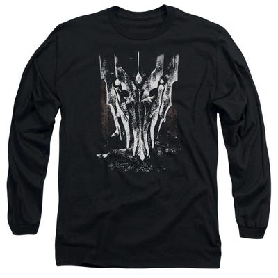 Big Sauron Head Lord Of The Rings Long Sleeve Shirt