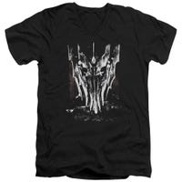 Big Sauron Head Lord Of The Rings V-Neck T-Shirt