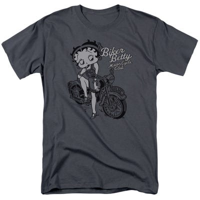 Biker Betty Motor Cycle Club BBMC Betty Boop T-Shirt