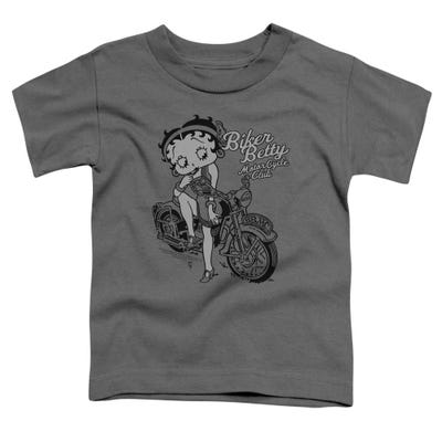 Biker Betty Motor Cycle Club BBMC Betty Boop Toddler T-Shirt