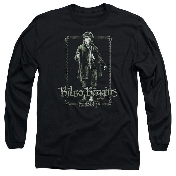 Bilbo Stare The Hobbit Long Sleeve Shirt