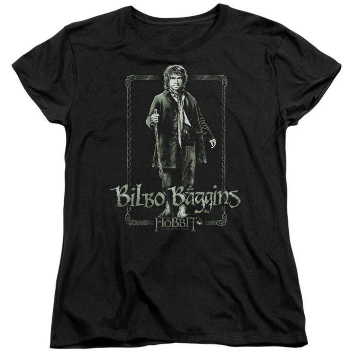 Bilbo Stare The Hobbit Womens T-Shirt