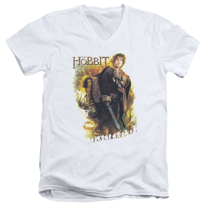 Bilbo The Hobbit V-Neck T-Shirt