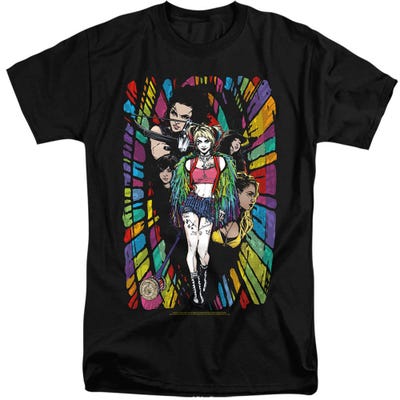 Birds of Prey Color Corridor Tall T-Shirt
