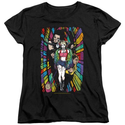 Birds of Prey Color Corridor Womens T-Shirt