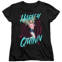 Birds of Prey Harley Quinn On Target Womens T-Shirt