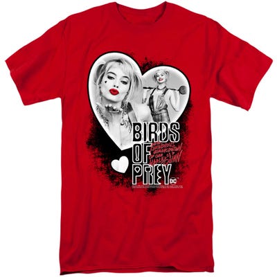 Birds of Prey Heart Harley Tall T-Shirt