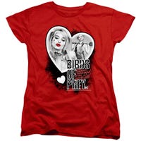 Birds of Prey Heart Harley Womens T-Shirt