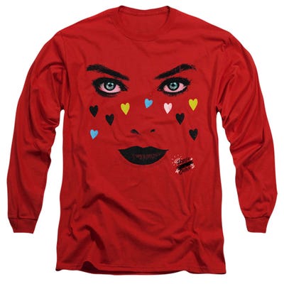 Birds of Prey Red Harley Face	 Long Sleeve Shirt