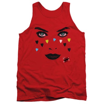 Birds of Prey Red Harley Face	 Tank Top