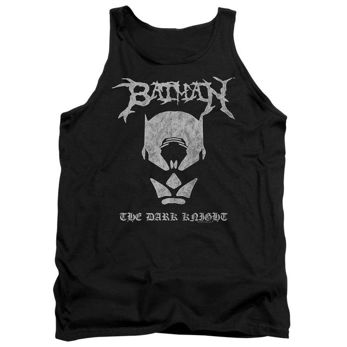 Black Metal Batman Tank Top