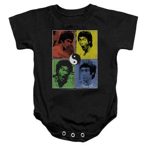 Bruce Lee Baby Bodysuit