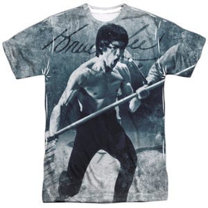 Bruce Lee in Action Sublimation T-Shirt