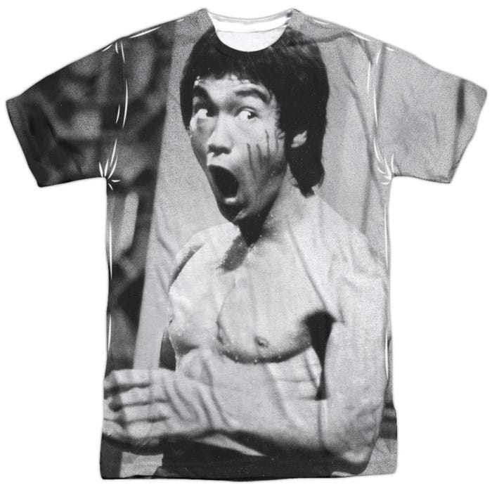 Bruce Lee Classic Reaction Sublimation T-Shirt