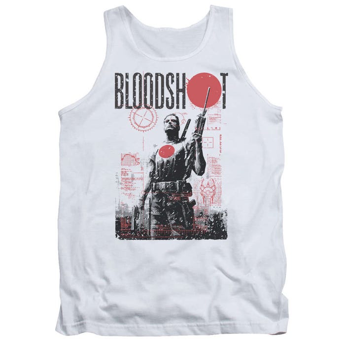 Bloodshot Death By Tech Tank Top