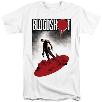 Bloodshot Gun Down Tall T-Shirt