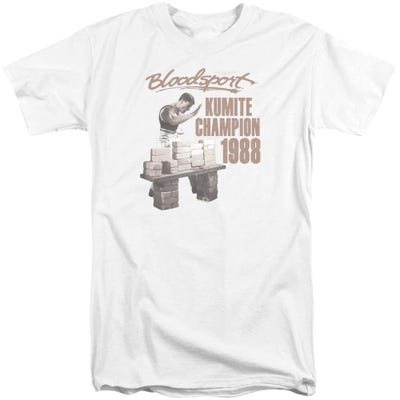 Bloodsport 1988 Kumite Champoion Dux Smash Tall T-Shirt