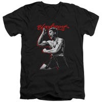 Bloodsport Loud Mouth Ninja V-Neck T-Shirt