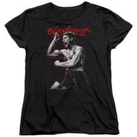 Bloodsport Loud Mouth Ninja Womens T-Shirt