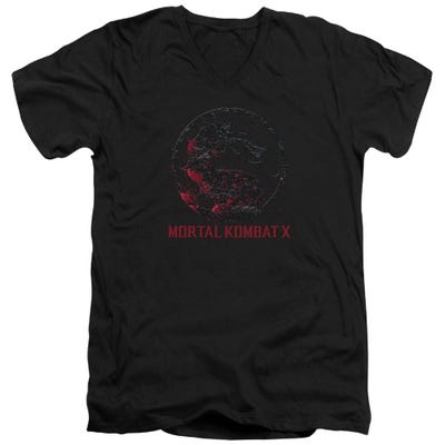 Bloody Seal Mortal Kombat V-Neck T-Shirt