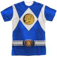 Blue Ranger Costume Emblem Power Rangers Sublimation T-Shirt