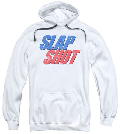 Blue & Red Logo Slap Shot Hoodie