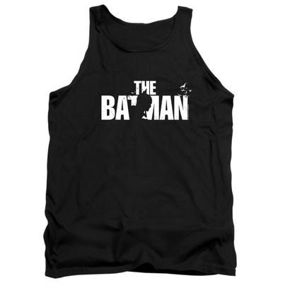 THE BATMAN SILHOUETTE TITLE Tank Top