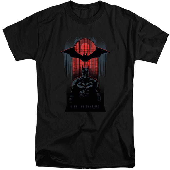 THE BATMAN I AM THE SHADOWS Tall T-Shirt