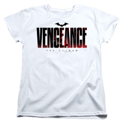 THE BATMAN VENGEANCE FOR THE BAT Womens T-Shirt