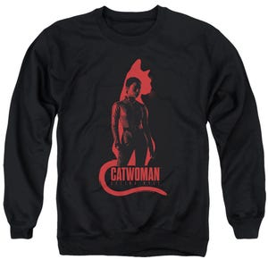 THE BATMAN SELINA KYLE CAT SILHOUETTE Sweatshirt