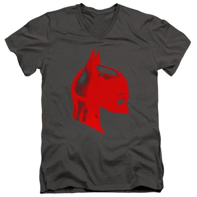 THE BATMAN FACE MASK V-Neck T-Shirt