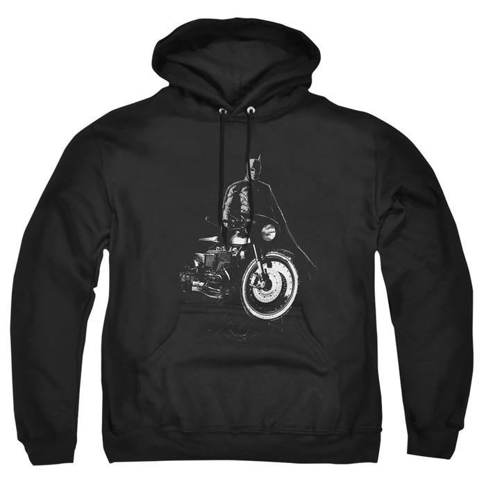 THE BATMAN AND HIS MOTORCYCLE Hoodie